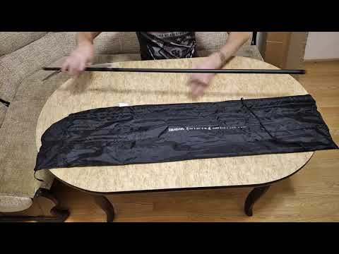 Видео: Unboxing карпового удилища Daiwa Ninja-X Carp 3.9 от рыболовного магазина FMagazin