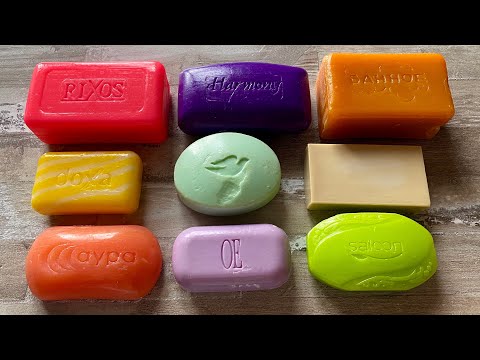 Видео: ASMR Soap cutting | Soap Carving|Резка мыла  | ASMR