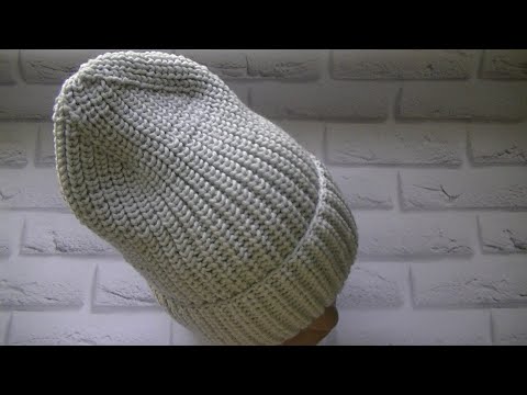 Видео: ЕЩЕ ОДНА СТИЛЬНАЯ ,ПОПУЛЯРНАЯ ШАПОЧКА ИЗ ИНСТАГРАМА ПОЛУПАТЕНТНОЙ РЕЗИНКОЙ С МАКУШКОЙ ПО ДИАГОНАЛИ.