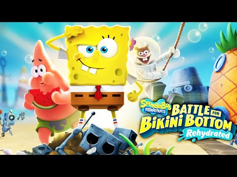Видео: ГУБКА БОБ СПАСАЕТ БИКИНИ-БОТТОМ от ЗЛЫХ РОБОТОВ / SpongeBob SquarePants:  Battle for Bikini Bottom