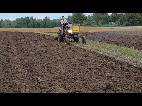 Видео: Нарешті Я його настроїв. Не оранка а саме задоволення. Саморобний трактор. #farmer