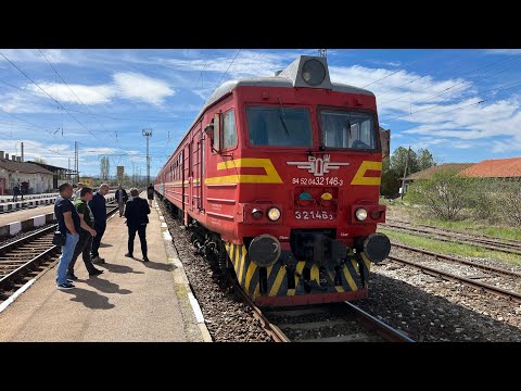 Видео: УНИКАЛНИ КАДРИ! В кабината на машиниста на ЕМВ серия 32 от Радомир до Батановци