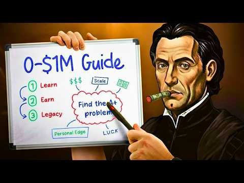 Видео: Руководство Макиавелли по зарабатыванию первого миллиона долларов