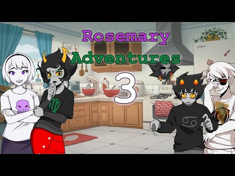 Видео: Приключения Розмари 3 (Homestuck Comic Dub)