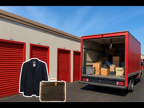 Видео: Золото та бренди в контейнері безхатька