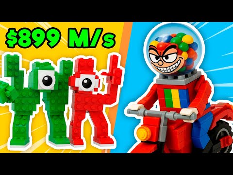 Видео: СОБРАЛ ЗАБЛОКИРОВАННЫХ БРЕЙНРОТОВ из LEGO