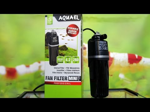 Видео: AQUAEL FAN FILTER MINI PLUS - Отличный фильтр для небольшого аквариума