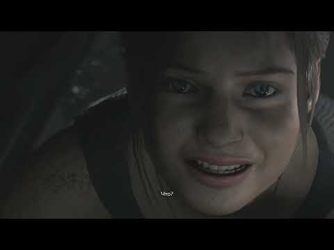 Видео: Resident Evil 2. Клэр гоняет от лысого тирана. Запись стримов 5