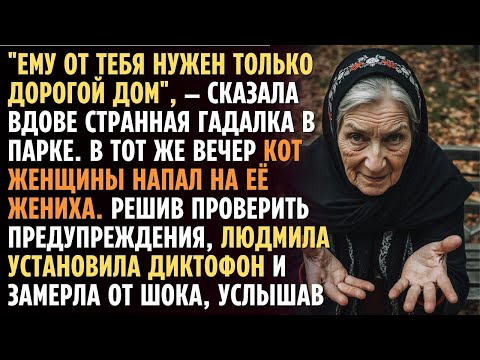 Видео: «Ему от ТЕБЯ нужен только ДОМ!» Услышав слова ГАДАЛКИ в парке, Людмила решила проверить жениха