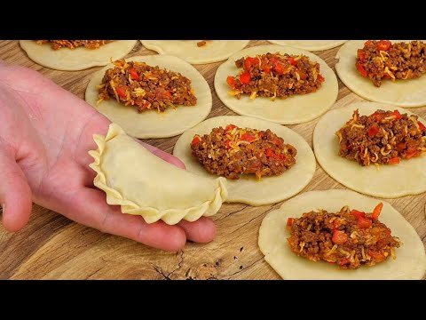 Видео: Эмпанада- альтернатива чебурекам и беляшам! Вкуснейшие пирожки из Латинской Америки пошаговый рецепт