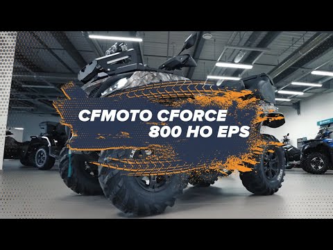 Видео: Утилитарный проходимец: CFMOTO CFORCE 800 HO EPS