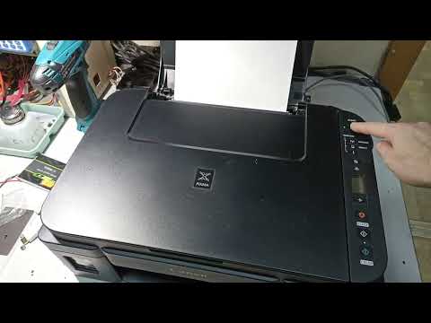 Видео: не печатает canon g3411 ошибка p07