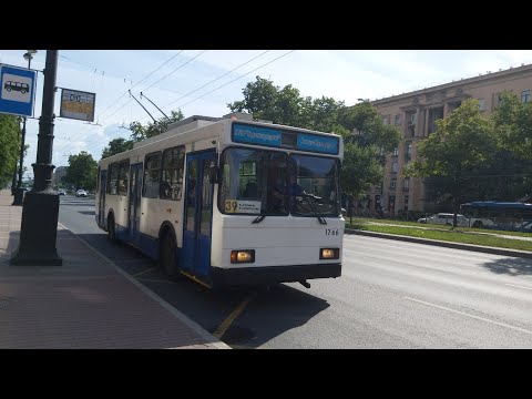 Видео: Троллейбус, маршрут №39 по изменённой трассе ВМЗ-5298.00 б.1746 (18.07.2020) Санкт-Петербург