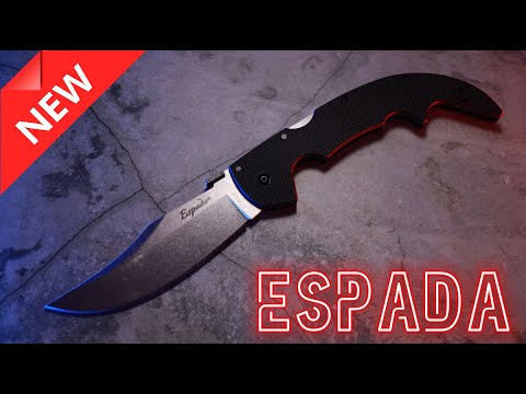 Видео: Реплика Cold Steel Large Espada - разборка ножа