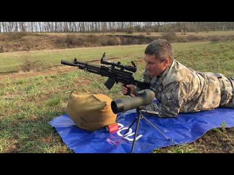 Видео: Возможности до 350м из карабина Сайга МК-03 7.62х39. Часть N°3