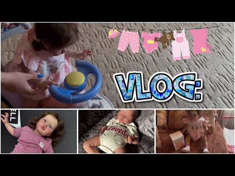 Видео: Vlog: с реборнами в деревне у бабушки! Распаковка лабубу. Прыгаем на батуте.