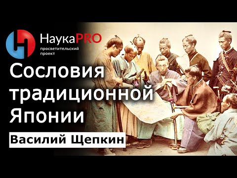 Видео: Традиционное японское общество – Василий Щепкин | История Японии | Японоведение | Научпоп