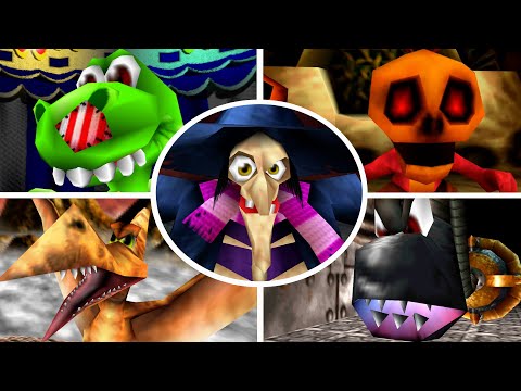 Видео: Banjo Tooie — список уровней сражений с боссами