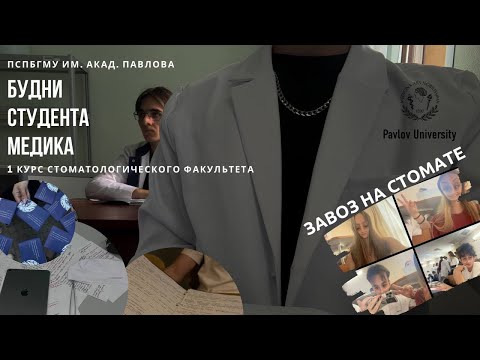 Видео: ВЛОГ | БУДНИ СТУДЕНТА МЕДИКА | ПСПБГМУ ПАВЛОВА | VLOG