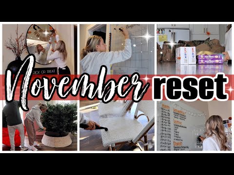 Видео: Перезагрузка в ноябре 🍂: снятие декора, генеральная уборка и ОГРОМНЫЙ переезд из Costco и Whole F...