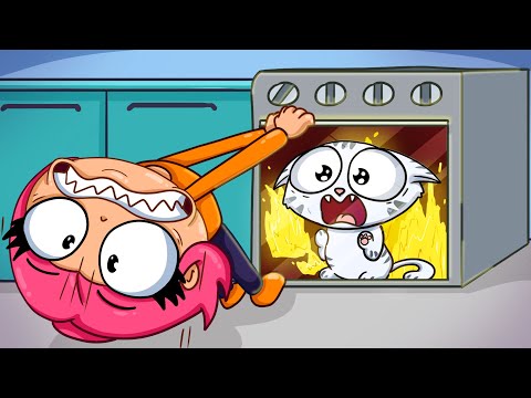 Видео: КАК Я ПОДЖАРИЛА КОШКУ (АНИМАЦИЯ)