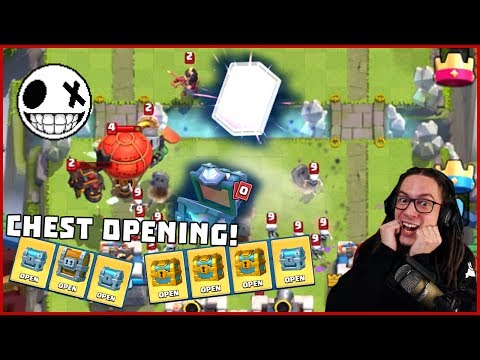 Видео: 👑 Масивен Chest Opening с Габинка! - Clash Royale