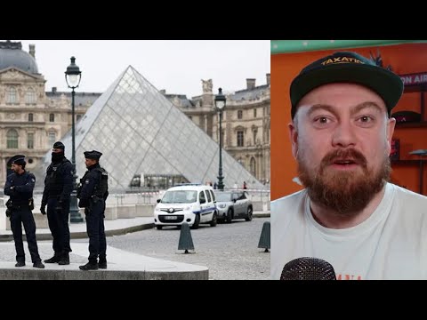 Видео: Лувр только что ограбили