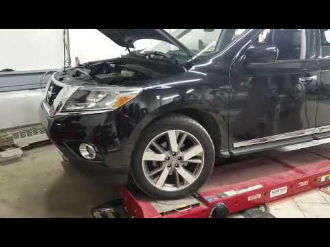 Видео: КАК ПРОВЕРИТЬ И ДОБАВИТЬ УРОВЕНЬ ТРАНСМИССИОННОЙ ЖИДКОСТИ CVT НА NISSAN PATHFINDER 2013–2016 ГОДО...