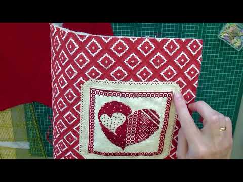 Видео: Как сшить обложку с вышивкой. Стиль DIY