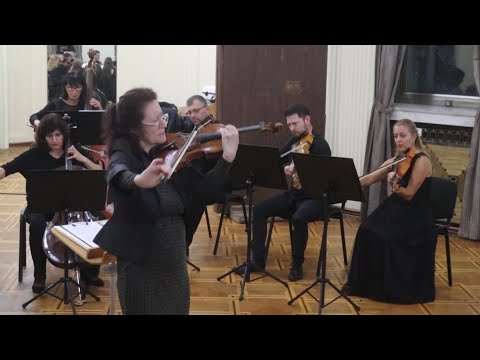 Видео: Концерт на БЪЛГАРСКИ КАМЕРЕН ОРКЕСТЪР  - ДОБРИЧ с Гост диригент и солист цигулка - Луминица Петре