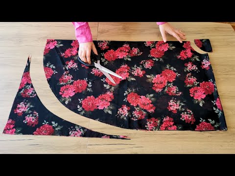 Видео: Это единственное, что я надену этим летом... Я сшила платье из 1,7 метра ткани 🙈