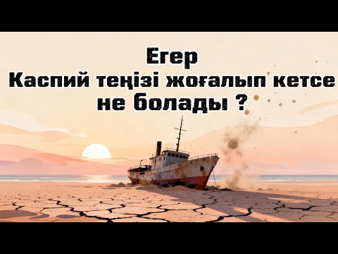 Видео: Елестетіп көр… Егер Каспий теңізі жоғалып кетсе не болады ?