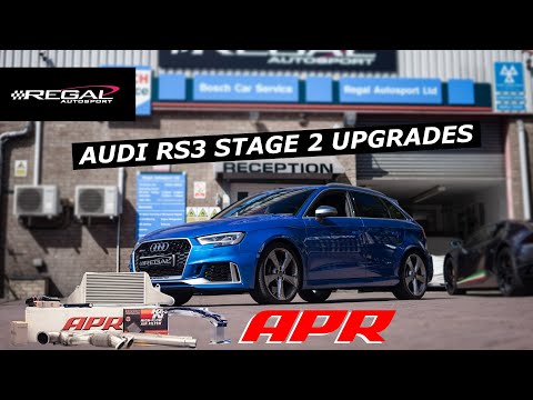 Видео: +110 л.с. и +130 фунт-футов Audi 8V2 RS3 с ЭБУ APR Stage 2, впуском Forge, выхлопной системой Mil...