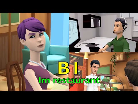 Видео: Изучение немецкого языка - в ресторане - диалог B1