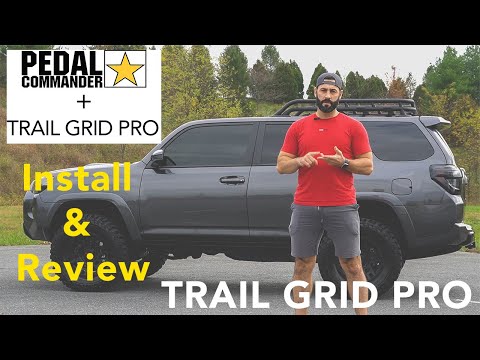 Видео: Установка и обзор педали Toyota 4Runner | Trail Grid Pro