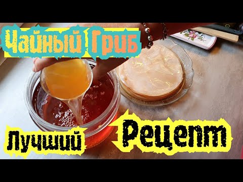 Видео: Чайный Гриб ЭТО ПОЛЕЗНО/Экспресс  Метод Чайной Заварки для Kombucha/ Madame Француженка