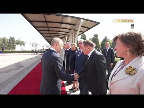 Видео: Маросими истиқболи расмии Президенти Русия аз ҷониби Президенти Ҷумҳурии Тоҷикистон Эмомалӣ Раҳмон