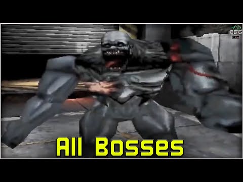 Видео: Resident Evil Survivor — Все боссы