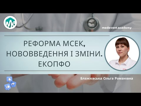 Видео: Реформа МСЕК, нововведення і зміни. ЕКОПФО: Алгоритм роботи