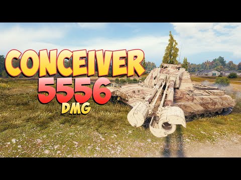 Видео: Conceiver • Производительный! - 9 Фрагов 5.5K Урона • Мир Танков