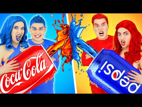 Видео: Холодная или горячая парочка! Челлендж!