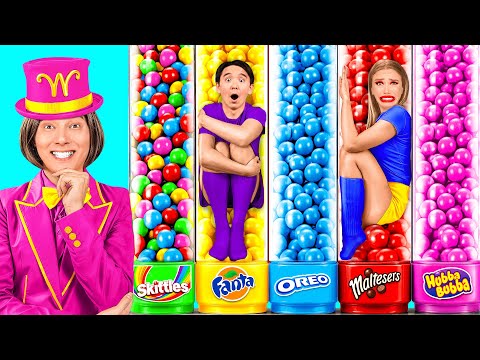 Видео: Побег из Шоколадной Фабрики Вилли Вонки от Crazy DO