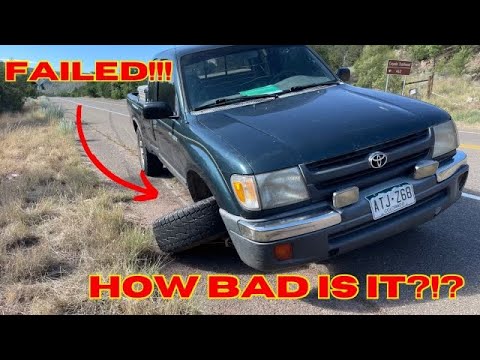 Видео: Нижний шаровой шарнир Toyota вышел из строя! - Что происходит на самом деле?! - Ремонт!