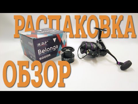 Видео: Распаковка и обзор K.D.F Belonga 5000