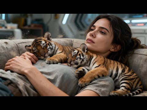 Видео: Детеныши хищника пропали без вести — и были найдены спящими в безопасности на человеческом сердце...