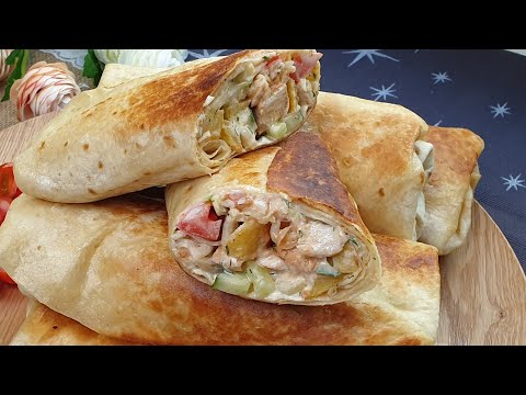 Видео: Uy sharoitida to'yimli mazali🌯lavash tayyorlash.ШАУРМА В ДОМАШНИХ  УСЛОВИЯХ СОЧНАЯ И ВКУСНАЯ ЛАВАШ