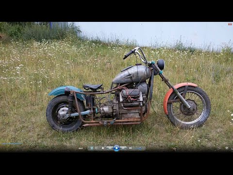 Видео: ХАРЛЕЙ по деревенски!!! Часть 2.Он едет!