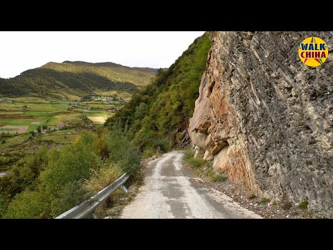 Видео: Дорога в горах Аба-Тибет в формате HDR 4K — Дорога Мейхан, часть 2