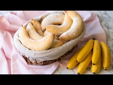 Видео: Печенье бананы с творогом.  Очень вкусное и тает во рту.  Banana cookies with cottage cheese