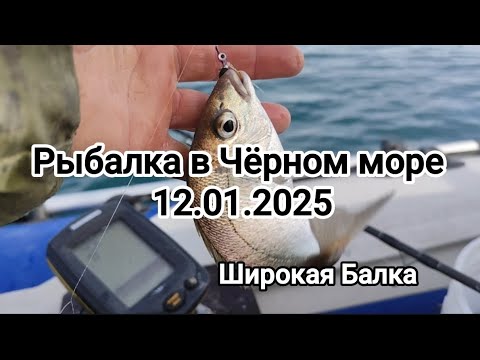 Видео: Рыбалка в Чёрном море 12.01.2025